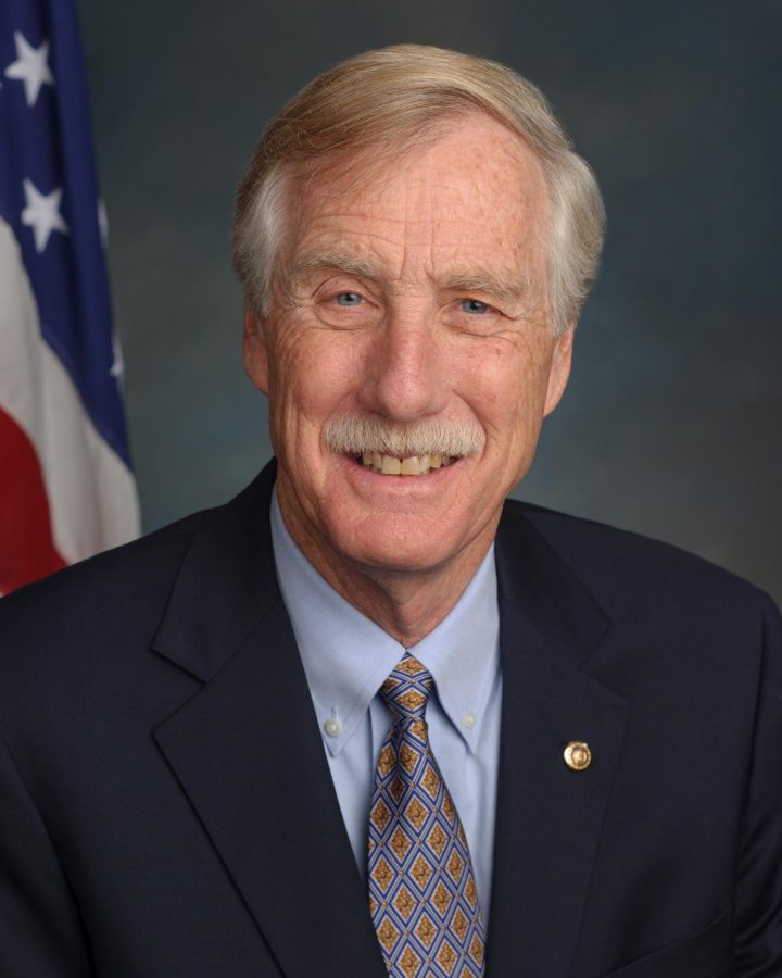 Senator Angus King also served as the 72nd Governor of Maine